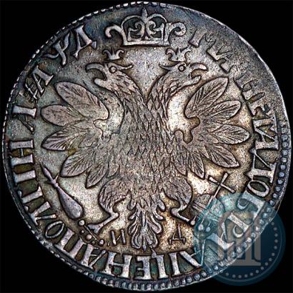 Фото Полтина 1704 года МД "Портрет работы Ф. Алексеева"