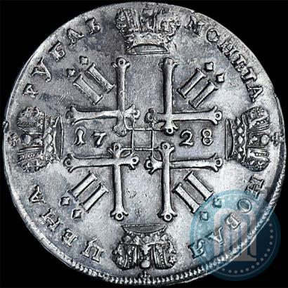 Picture 1 rouble 1728 year  "Type of 1728"