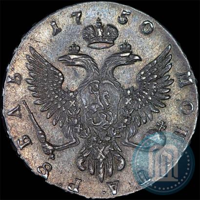 Picture 1 rouble 1750 year ММД 