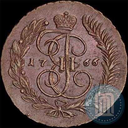 Picture 5 kopecks 1766 year ММ 