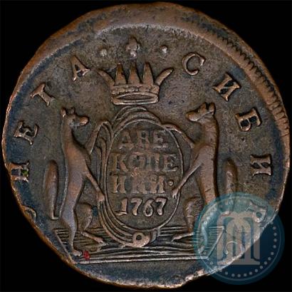 Picture 2 kopecks 1767 year  