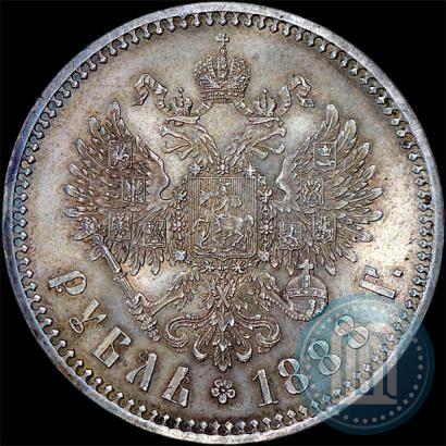Фото 1 рубль 1888 года (АГ) 