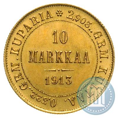 Picture 10 markkaa 1913 year S 