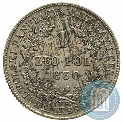 Picture 1 złoty 1830 year FH 