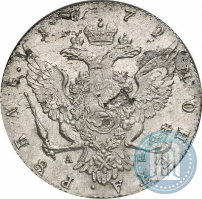 Picture 1 rouble 1772 year СПБ-АШ 