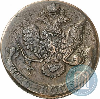 Picture 5 kopecks 1787 year ТМ 
