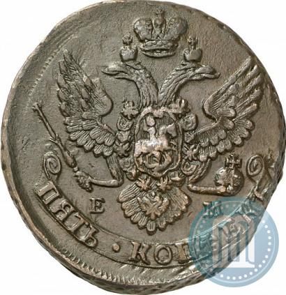 Фото 5 копеек 1788 года ЕМ 