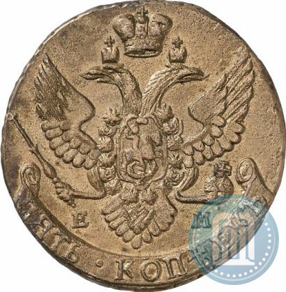 Фото 5 копеек 1796 года ЕМ 