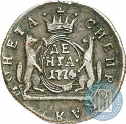 Фото Денга 1774 года КМ 