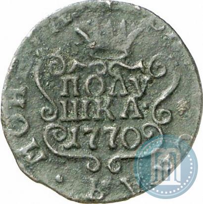 Фото Полушка 1770 года КМ 