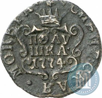 Фото Полушка 1774 года КМ 