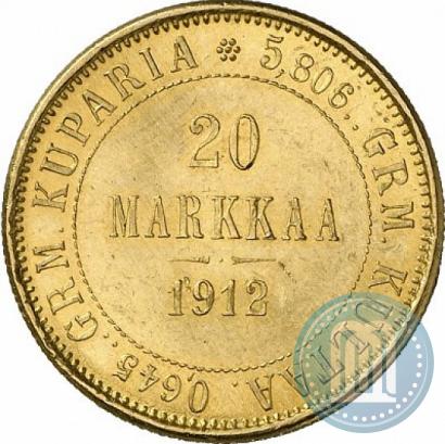 Picture 20 markkaa 1912 year S 