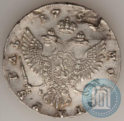 Picture 1 rouble 1752 year ММД-Е 