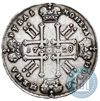 Picture 1 rouble 1728 year  "Type of 1728"