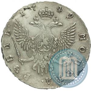 Picture 1 rouble 1749 year СПБ 