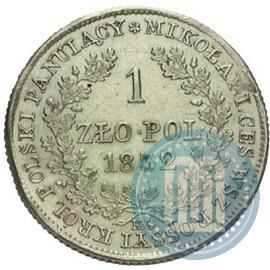 Picture 1 złoty 1832 year KG 