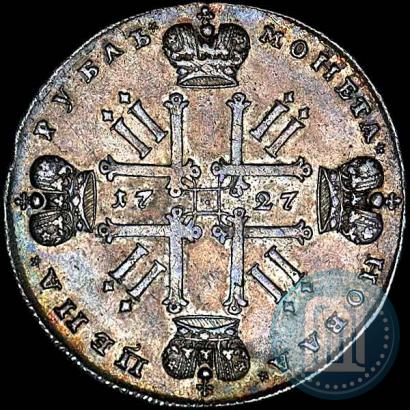 Picture 1 rouble 1727 year  "Moscow type"