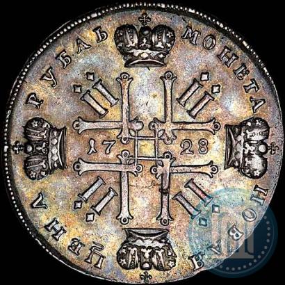 Picture 1 rouble 1728 year  "Type of 1727"