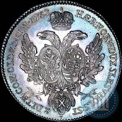 Фото Талер 1753 года P "Альбертусталер"