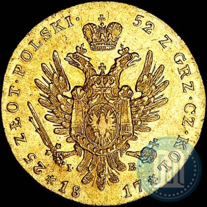 Picture 25 złotych 1817 year IB 