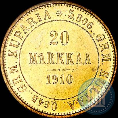 Picture 20 markkaa 1910 year L 