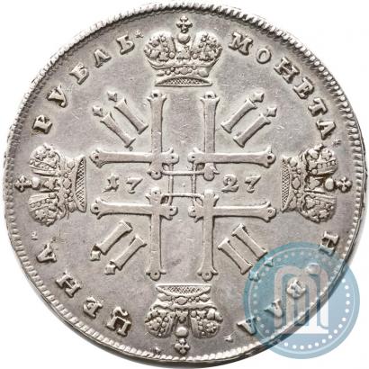 Picture 1 rouble 1727 year  "Moscow type"