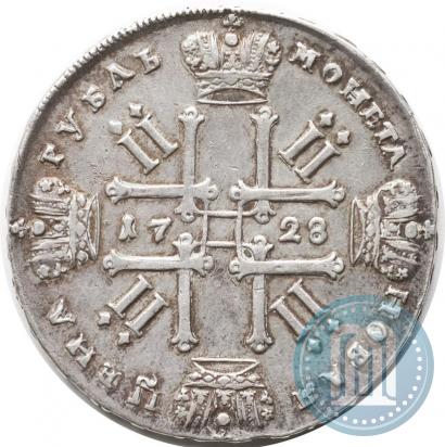 Picture 1 rouble 1728 year  "Type of 1728"