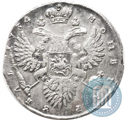 Фото 1 рубль 1734 года  "Тип 1732 года"
