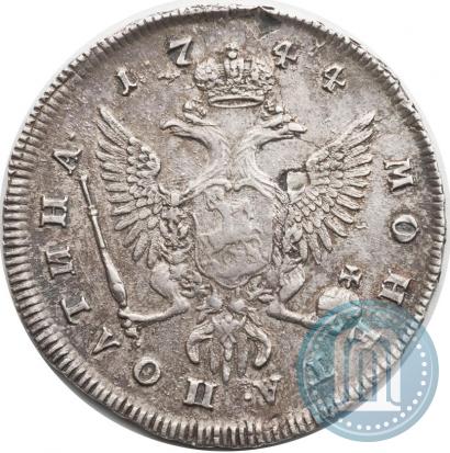 Picture Poltina 1744 year ММД 