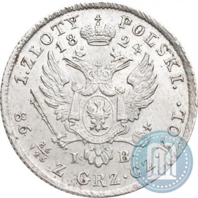 Picture 1 złoty 1824 year IB 