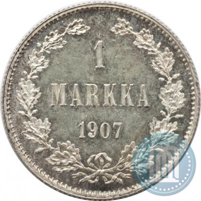 Picture 1 markka 1907 year L 