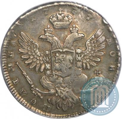 Фото Полтина 1737 года  "Московский тип"