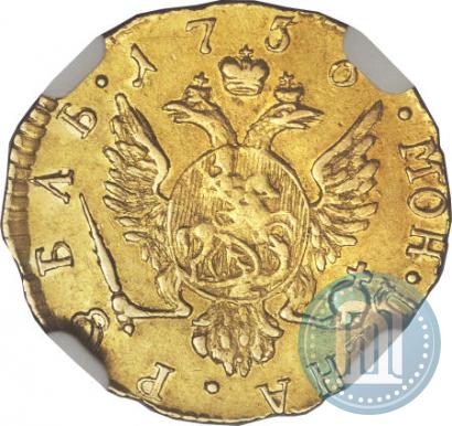 Фото 1 рубль 1756 года  