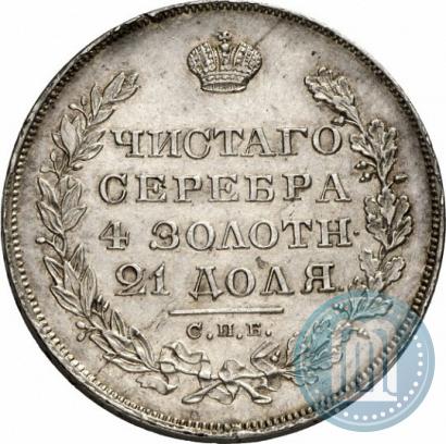 Фото 1 рубль 1829 года СПБ-НГ 
