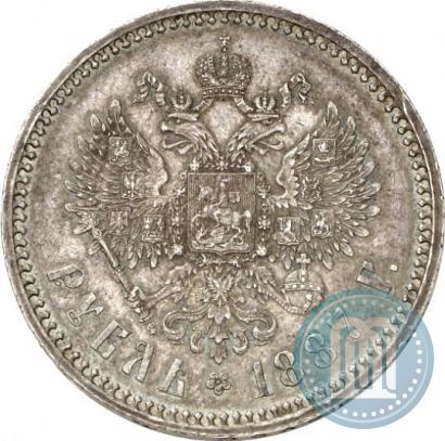 Фото 1 рубль 1887 года (АГ) 