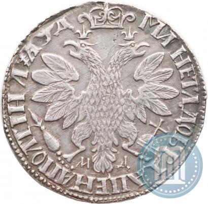 Фото Полтина 1704 года МД "Портрет работы Ф. Алексеева"