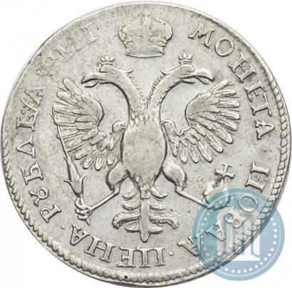 Фото 1 рубль 1718 года OK-L 