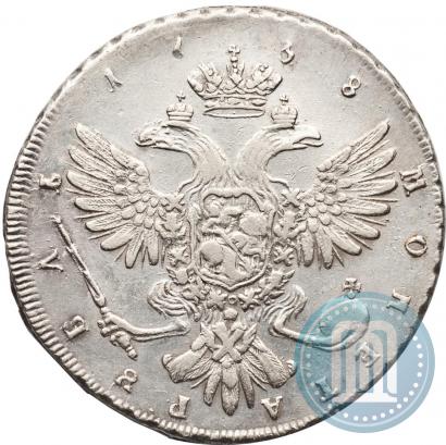 Picture 1 rouble 1738 year СПБ "Petersburg type"