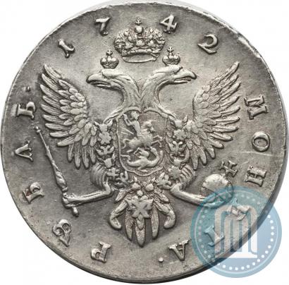 Picture 1 rouble 1742 year СПБ 