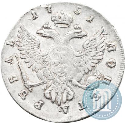Picture 1 rouble 1751 year ММД 