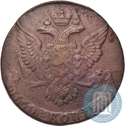 Picture 5 kopecks 1761 year  