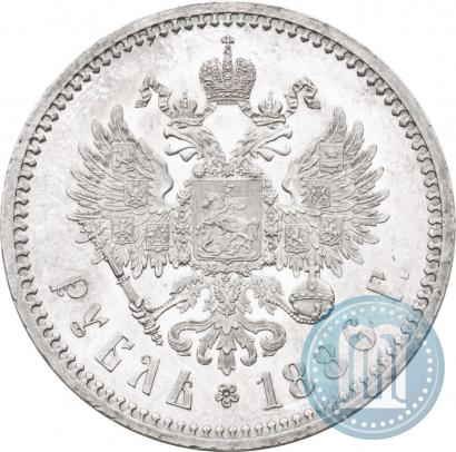 Picture 1 rouble 1886 year (АГ) 