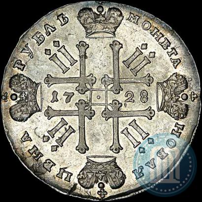 Фото 1 рубль 1728 года  "Тип 1728"