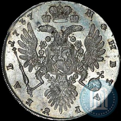 Фото 1 рубль 1737 года  "Тип 1735 года"