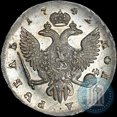 Picture 1 rouble 1742 year СПБ 