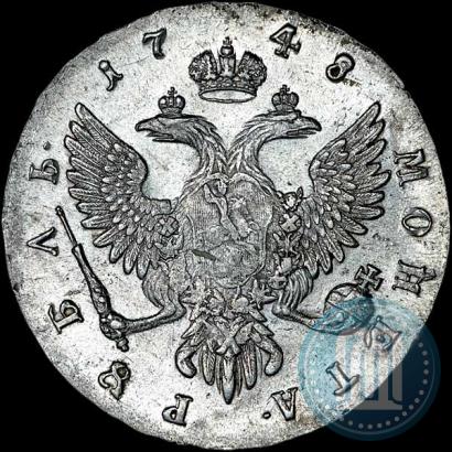 Picture 1 rouble 1748 year ММД 