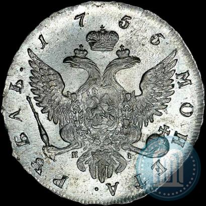 Picture 1 rouble 1755 year СПБ-ЯI 