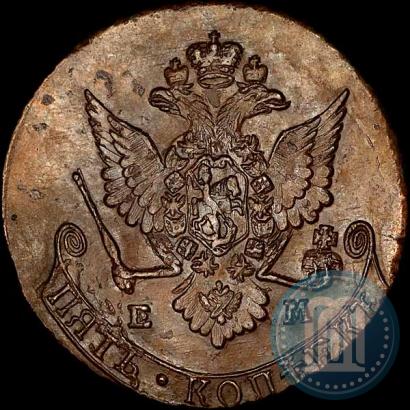 Picture 5 kopecks 1779 year ЕМ 