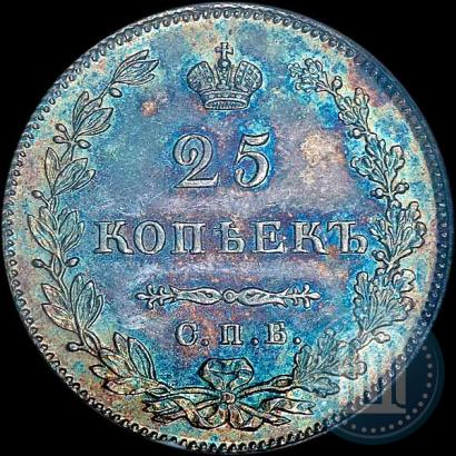 Picture 25 kopecks 1827 year СПБ-НГ 
