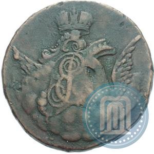 Picture 1 kopeck 1755 year  